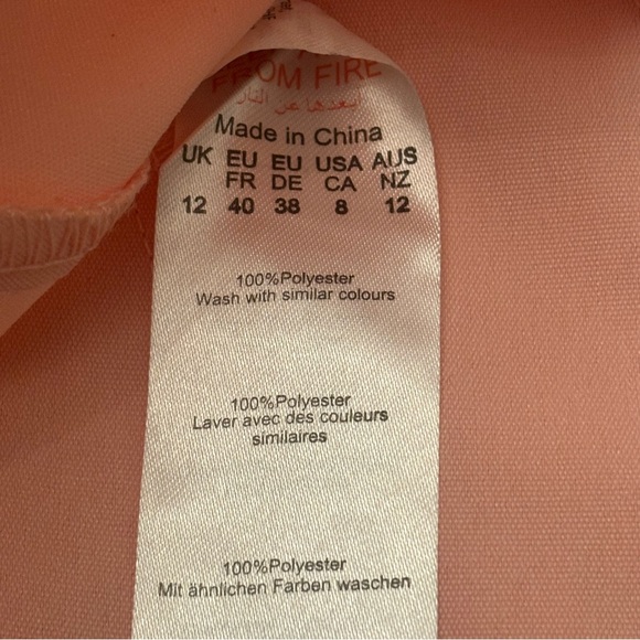 🆕 PrettyLittleThing - Pink Strappy Fishbone Corset Tank Top – Size 8 - Picture 10 of 10